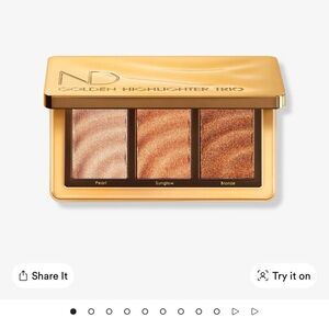 Natasha Denona Rose Gold to Bronze Highlight Trio